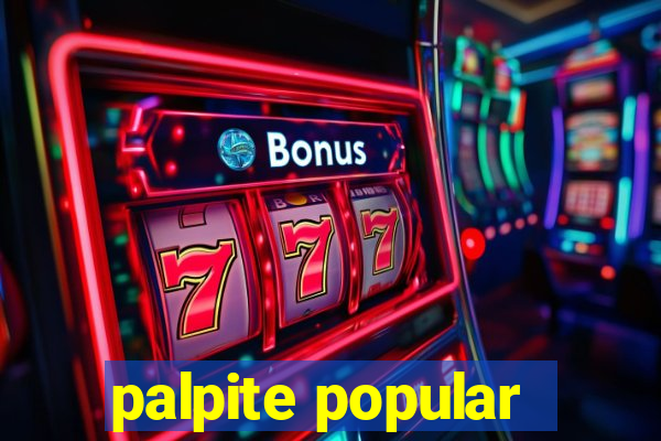 palpite popular